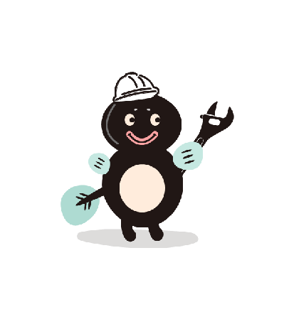 会社イラスト 単独